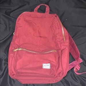 Herschel Burgundy Backpack